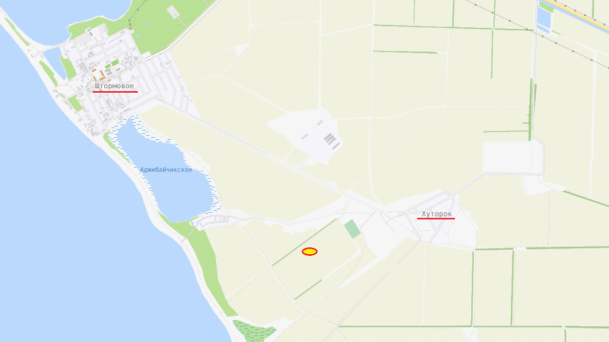6 соток рядом с с.Хуторок, 1,4км от моря.